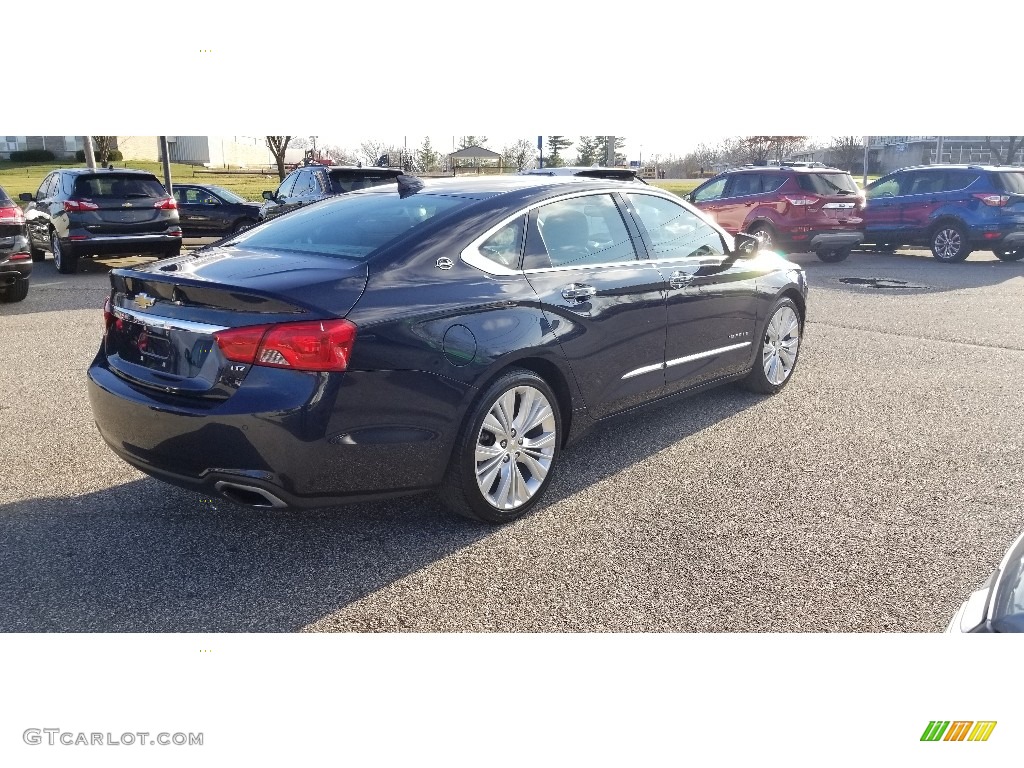 2015 Impala LTZ - Blue Velvet Metallic / Jet Black/Dark Titanium photo #5