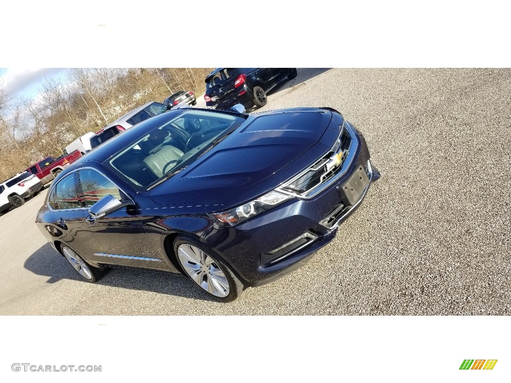 2015 Impala LTZ - Blue Velvet Metallic / Jet Black/Dark Titanium photo #7