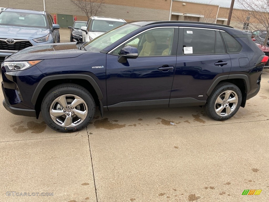 2021 Blueprint Toyota RAV4 XLE AWD Hybrid 140504580 Photo 2