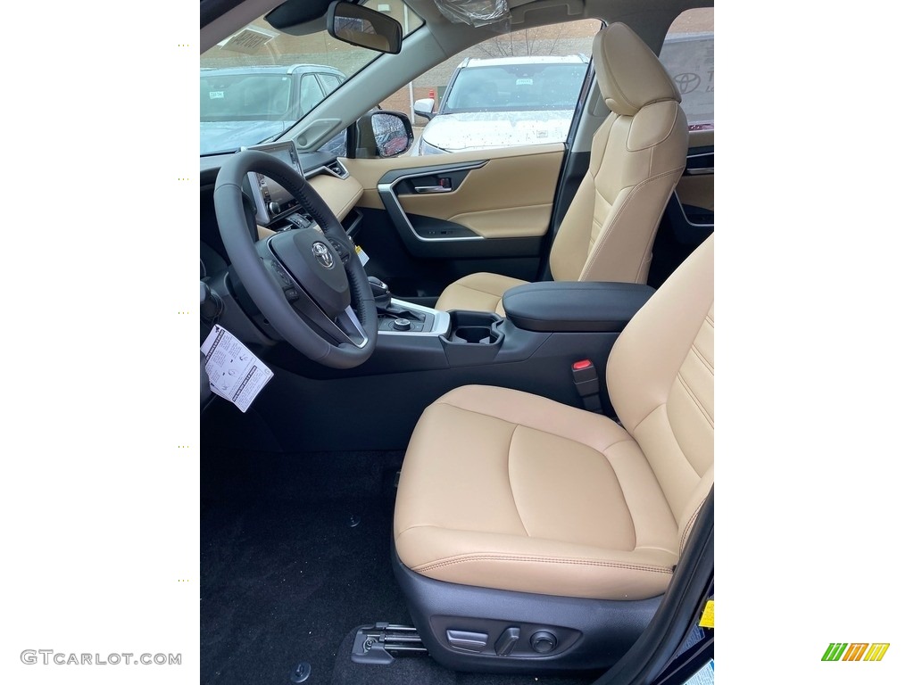 Nutmeg Interior 2021 Toyota RAV4 XLE AWD Hybrid Photo #140505370