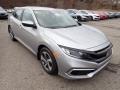 Front 3/4 View of 2021 Civic LX Sedan