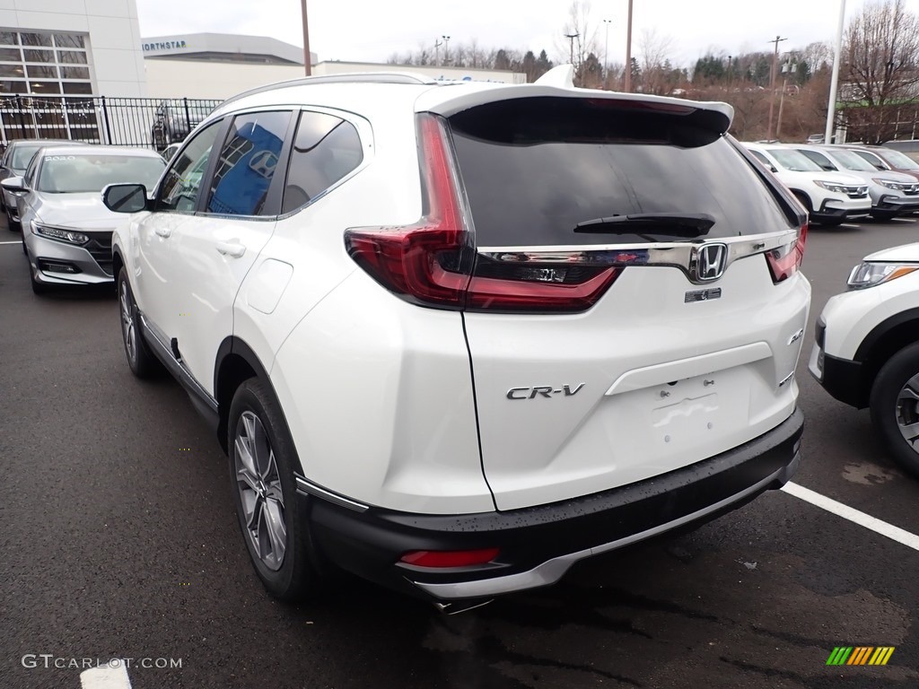 2021 CR-V Touring AWD - Platinum White Pearl / Ivory photo #3