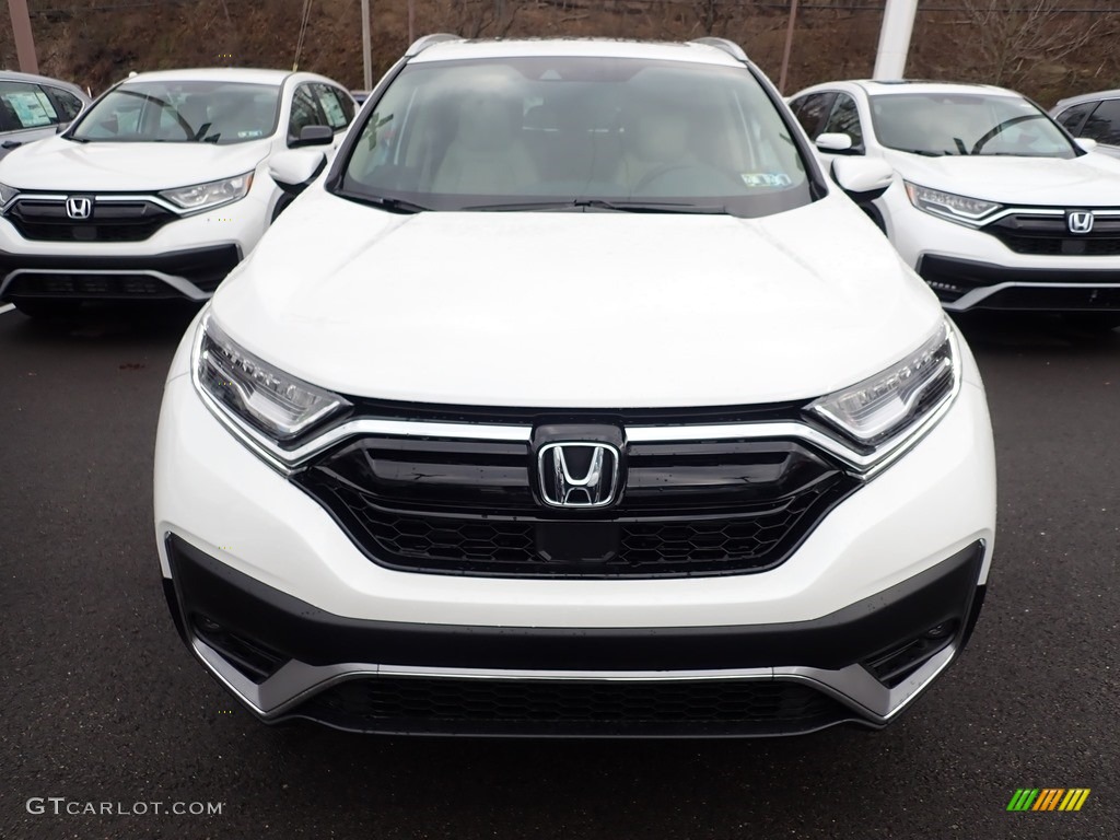 2021 CR-V Touring AWD - Platinum White Pearl / Ivory photo #7