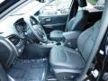 2020 Jeep Cherokee Black Interior Front Seat Photo