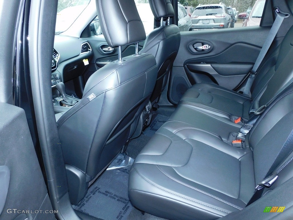 Black Interior 2020 Jeep Cherokee Limited 4x4 Photo #140506203