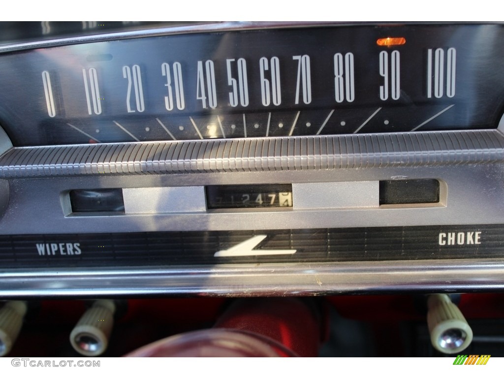 1963 Ford Falcon Futura Convertible Gauges Photo #140506222