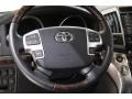 2014 Toyota Land Cruiser Black Interior Steering Wheel Photo
