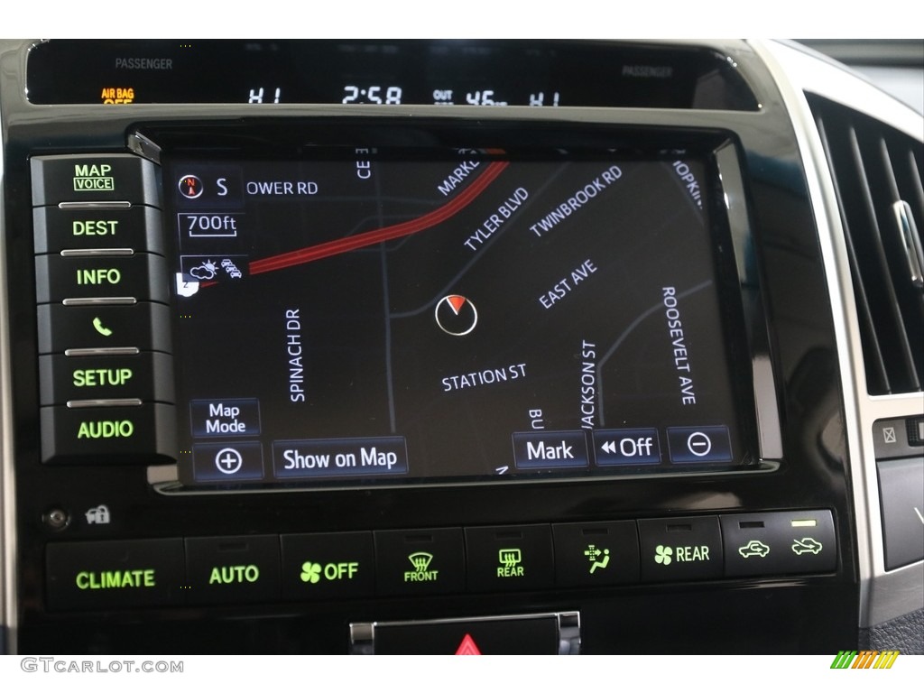 2014 Toyota Land Cruiser Standard Land Cruiser Model Navigation Photos