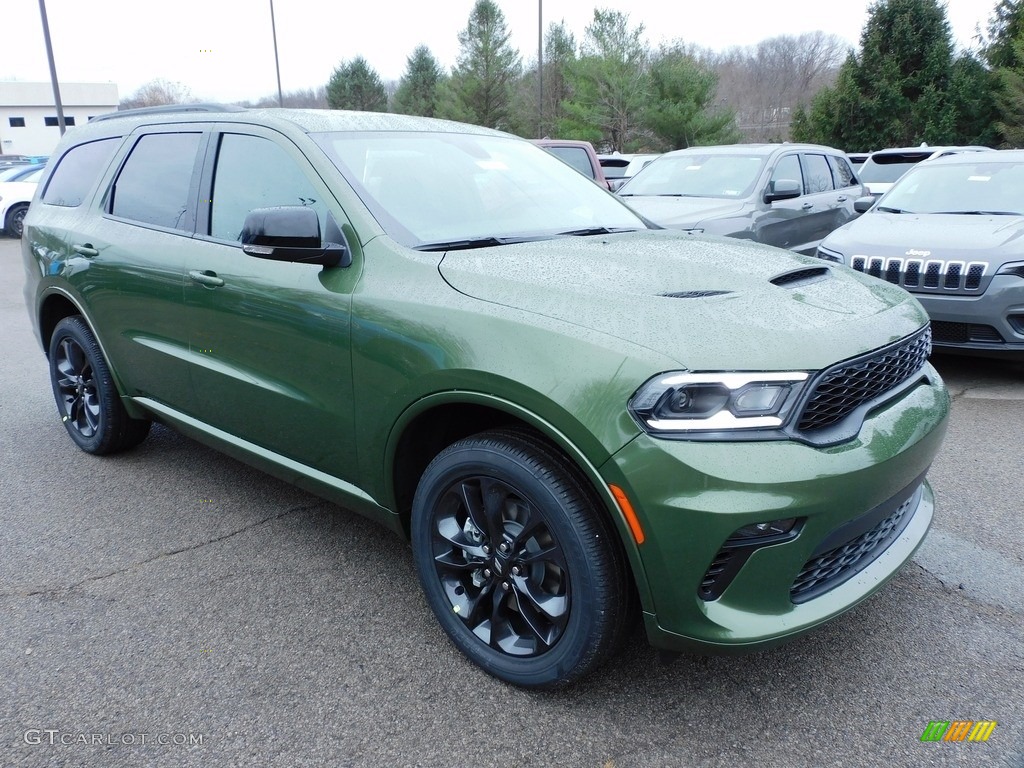 F8 Green 2021 Dodge Durango GT AWD Exterior Photo #140507200