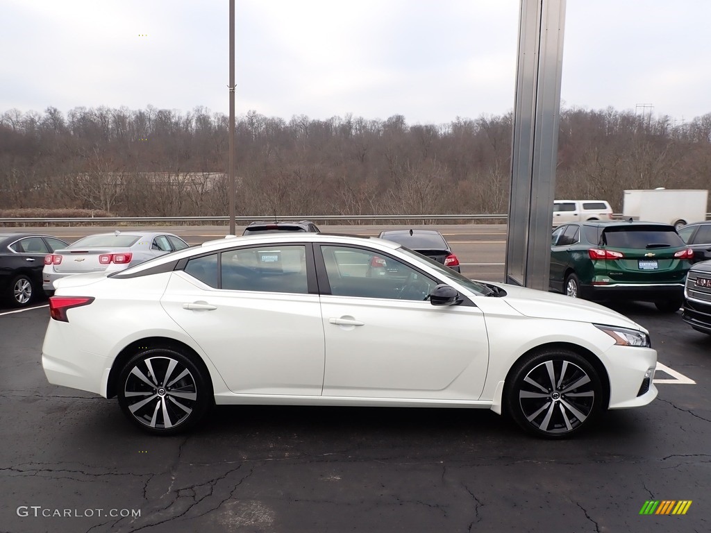 Pearl White 2019 Nissan Altima SR AWD Exterior Photo #140507257