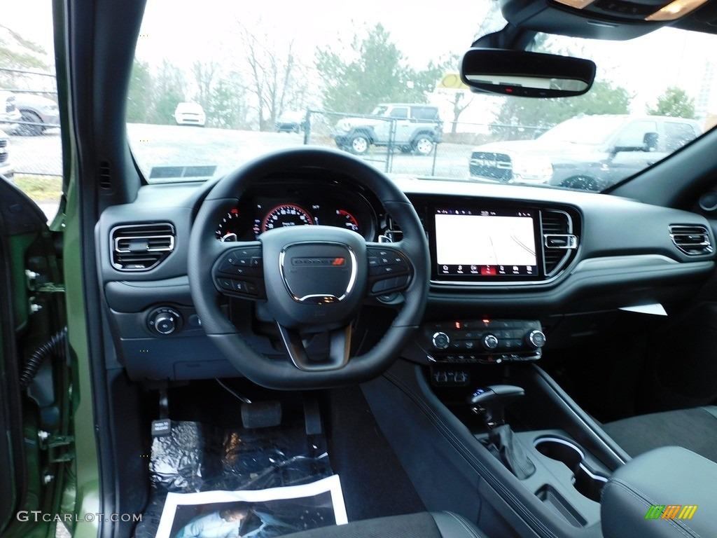 2021 Dodge Durango GT AWD Black Dashboard Photo #140507419