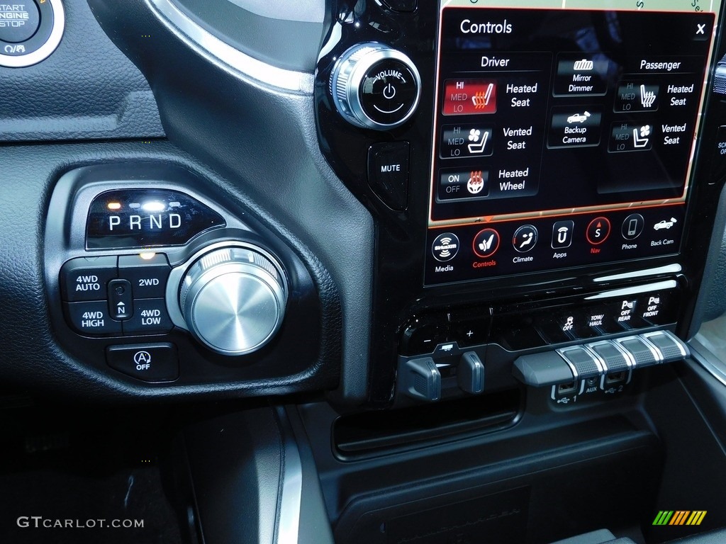 2021 Ram 1500 Laramie Crew Cab 4x4 Controls Photo #140507848