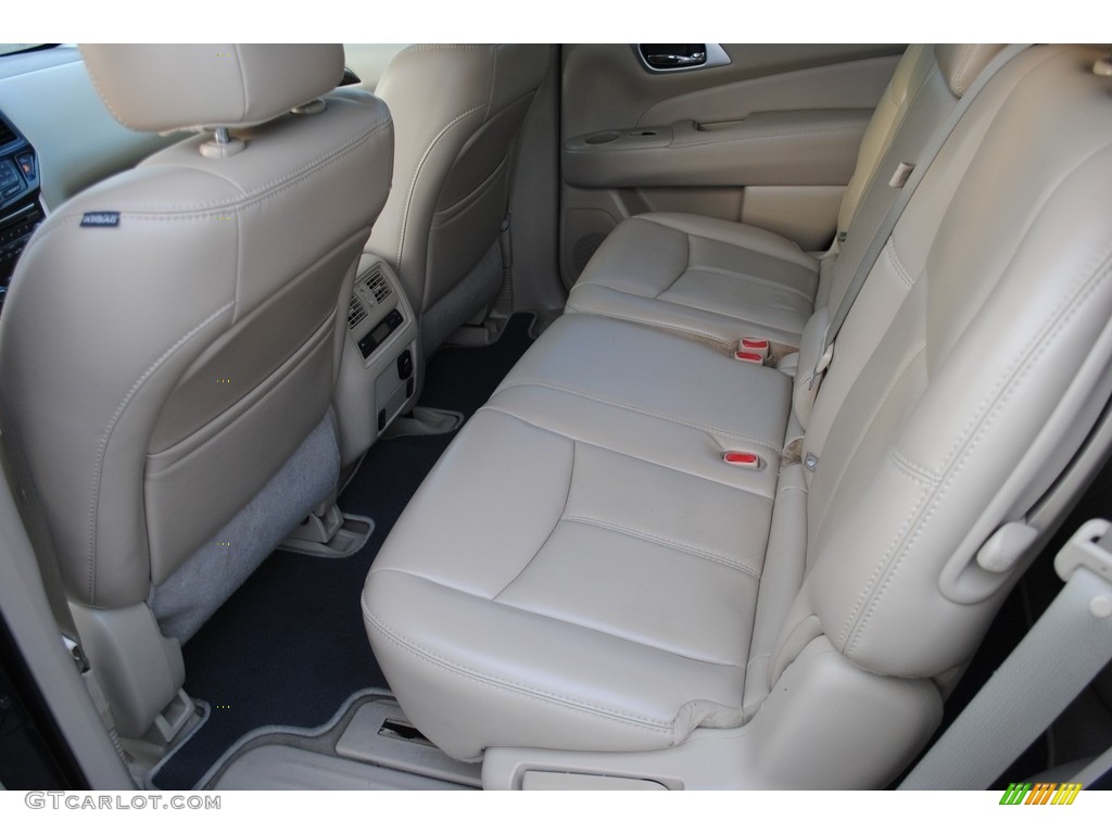 2014 Pathfinder SL AWD - Dark Slate / Almond photo #23