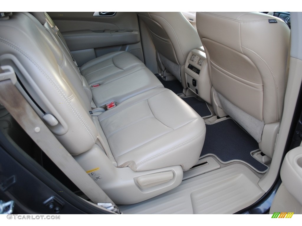 2014 Pathfinder SL AWD - Dark Slate / Almond photo #27