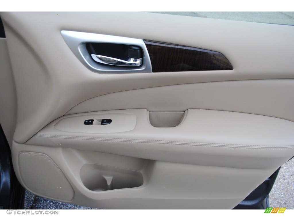 2014 Pathfinder SL AWD - Dark Slate / Almond photo #28