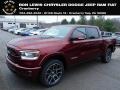 2021 Delmonico Red Pearl Ram 1500 Laramie Crew Cab 4x4  photo #1