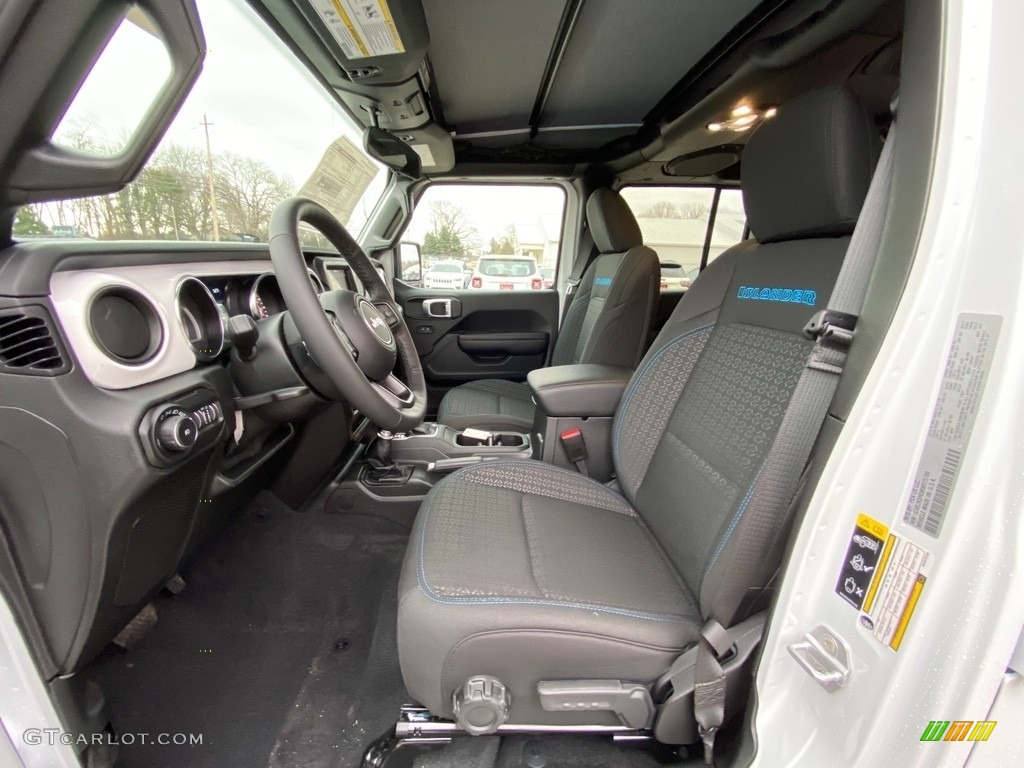 Black Interior 2021 Jeep Wrangler Unlimited Islander 4x4 Photo #140508904