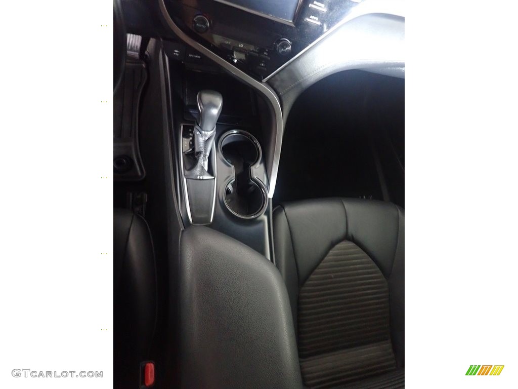 2018 Camry SE - Ruby Flare Pearl / Black photo #32