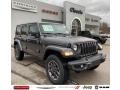 2021 Granite Crystal Metallic Jeep Wrangler Unlimited Sport 4x4  photo #1