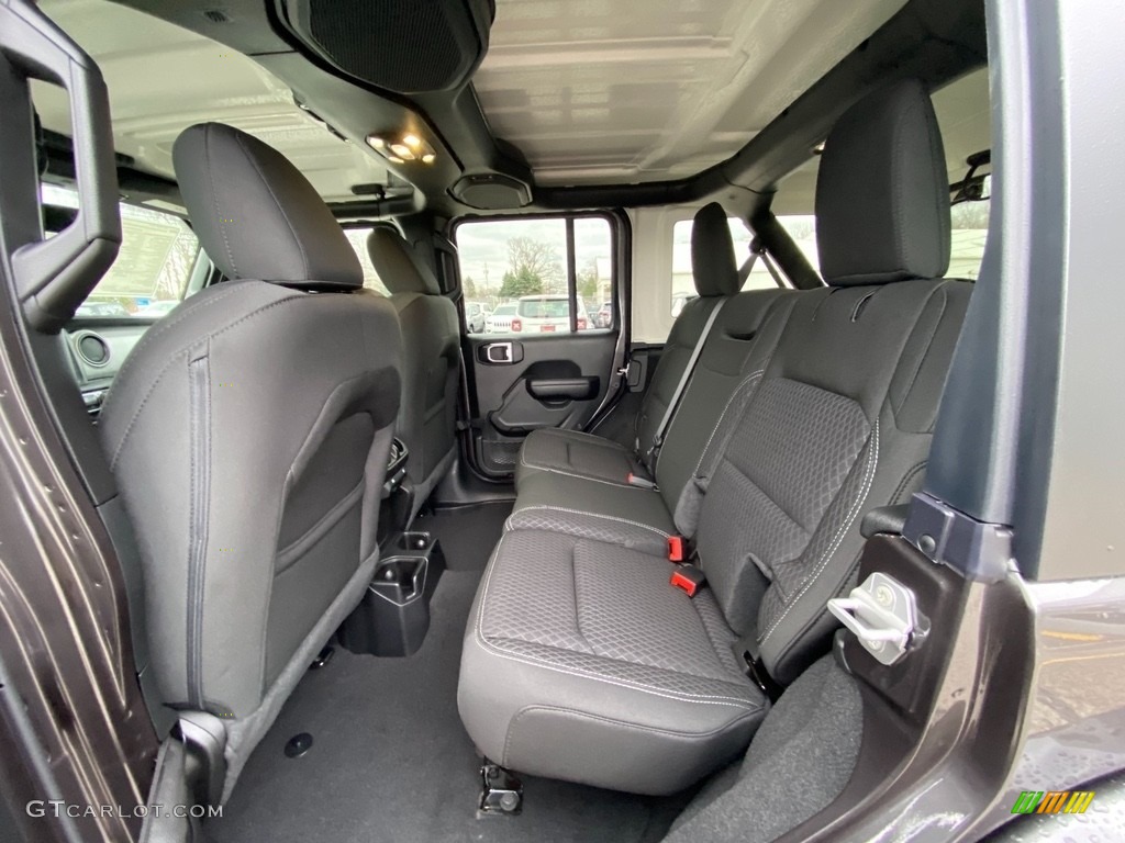 2021 Jeep Wrangler Unlimited Sport 4x4 Rear Seat Photos