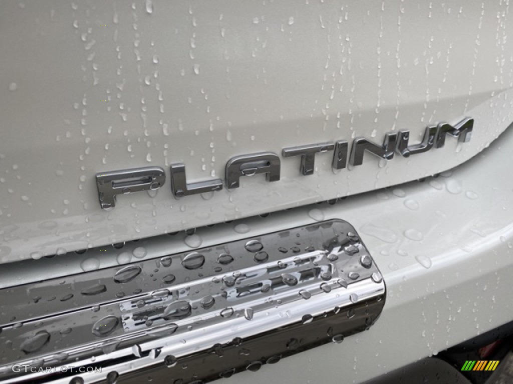 2021 Highlander Hybrid Platinum AWD - Blizzard White Pearl / Glazed Caramel photo #29