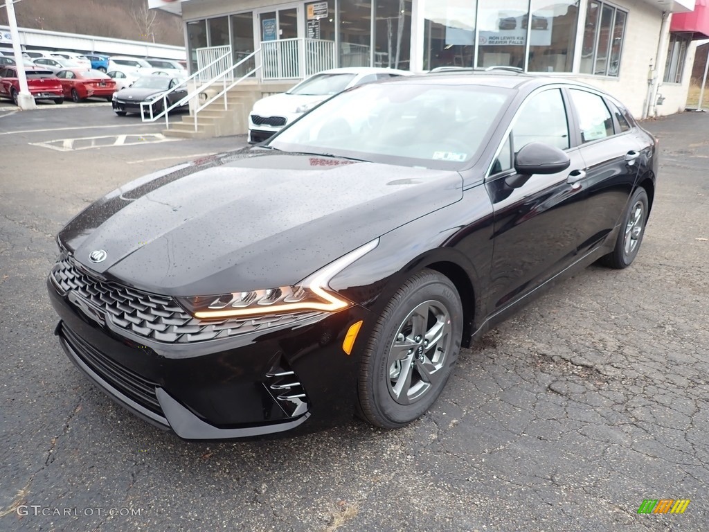 Ebony Black 2021 Kia K5 LXS Exterior Photo #140510788