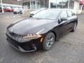 Ebony Black 2021 Kia K5 LXS Exterior
