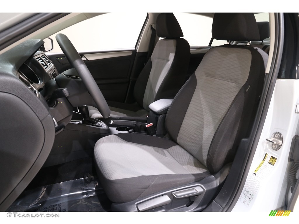 2017 Jetta S - White Silver / Black/Palladium Gray photo #5