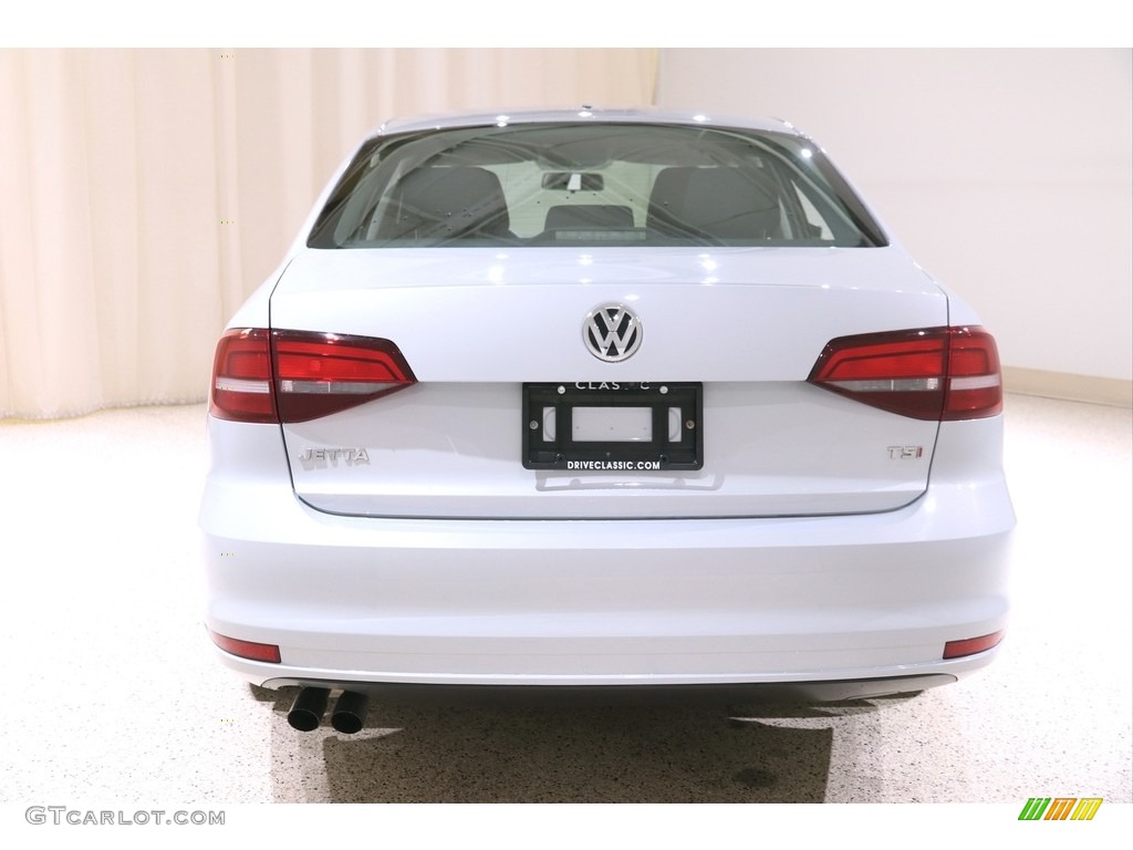 2017 Jetta S - White Silver / Black/Palladium Gray photo #15