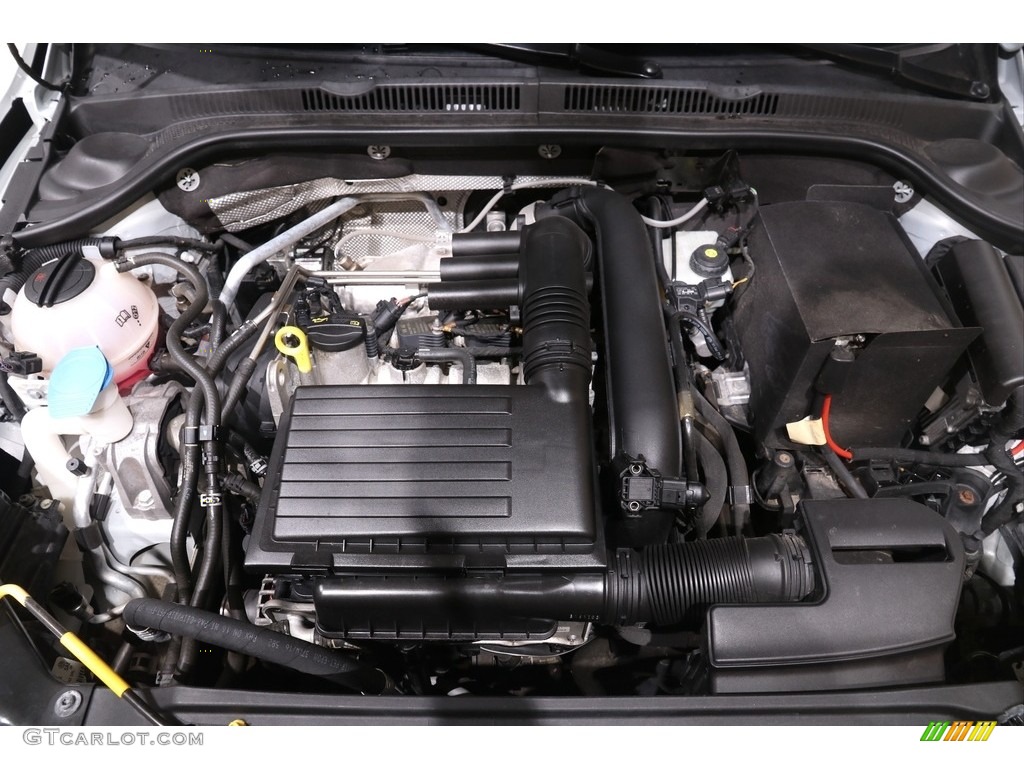 2017 Jetta S - White Silver / Black/Palladium Gray photo #16