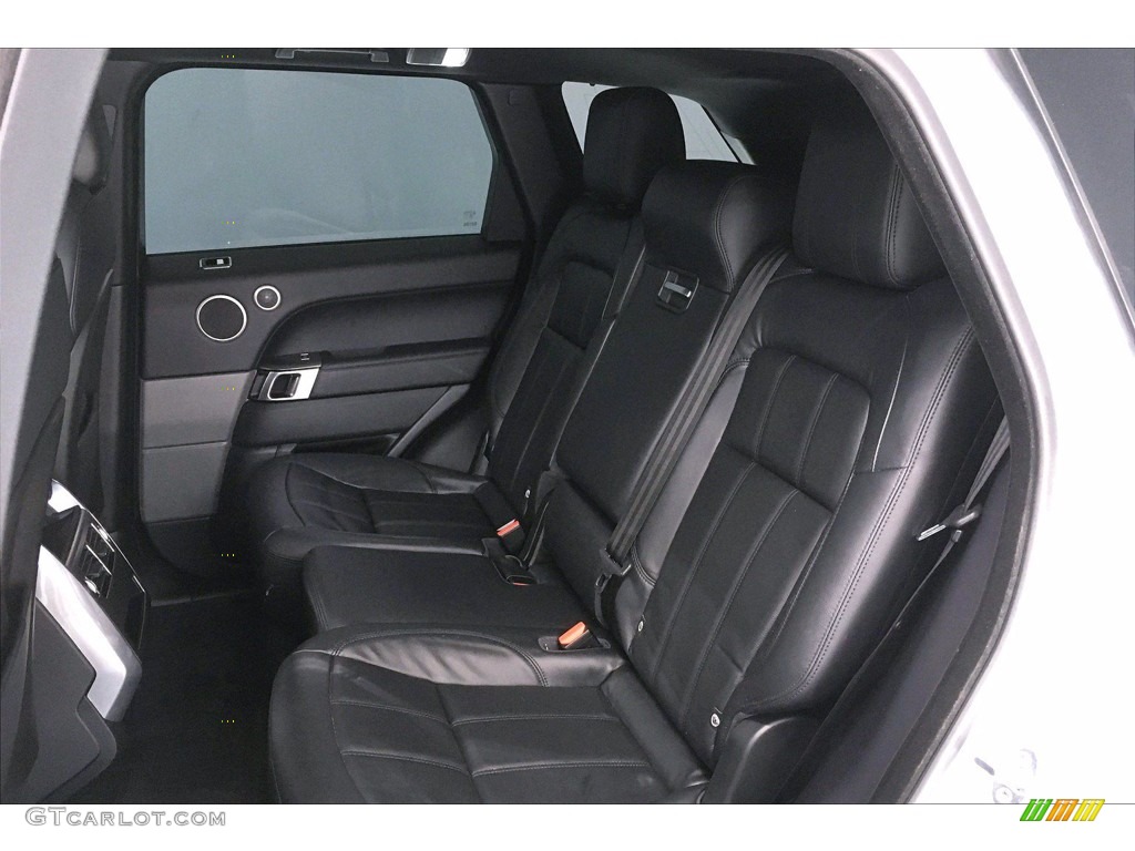Ebony Interior 2018 Land Rover Range Rover Sport SE Photo #140511610