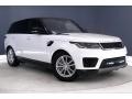Front 3/4 View of 2018 Range Rover Sport SE