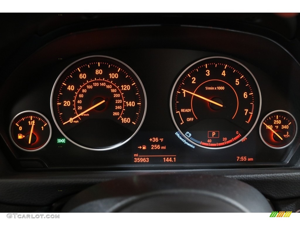 2018 BMW 4 Series 440i xDrive Gran Coupe Gauges Photo #140511721