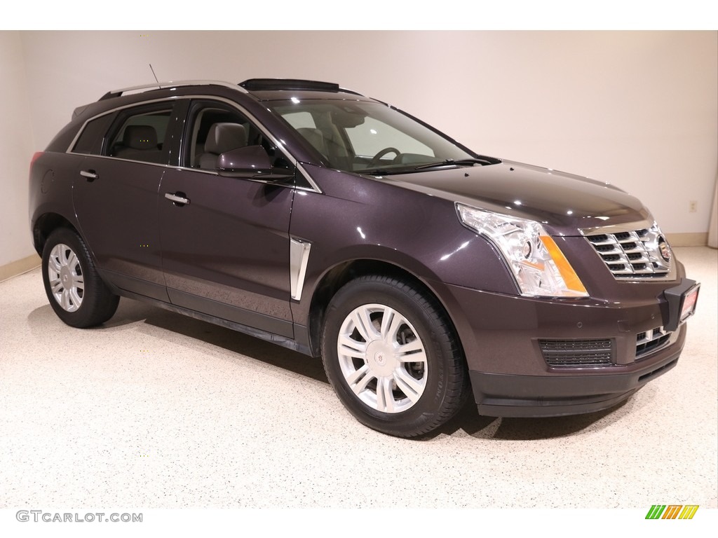 2015 SRX Luxury AWD - Majestic Plum Metallic / Light Titanium/Ebony photo #1