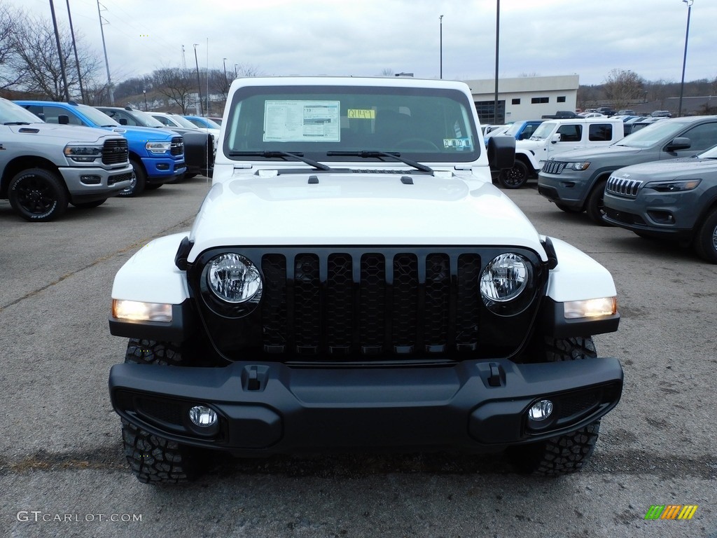 2021 Gladiator Willys 4x4 - Bright White / Black photo #2