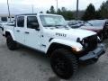 2021 Bright White Jeep Gladiator Willys 4x4  photo #3