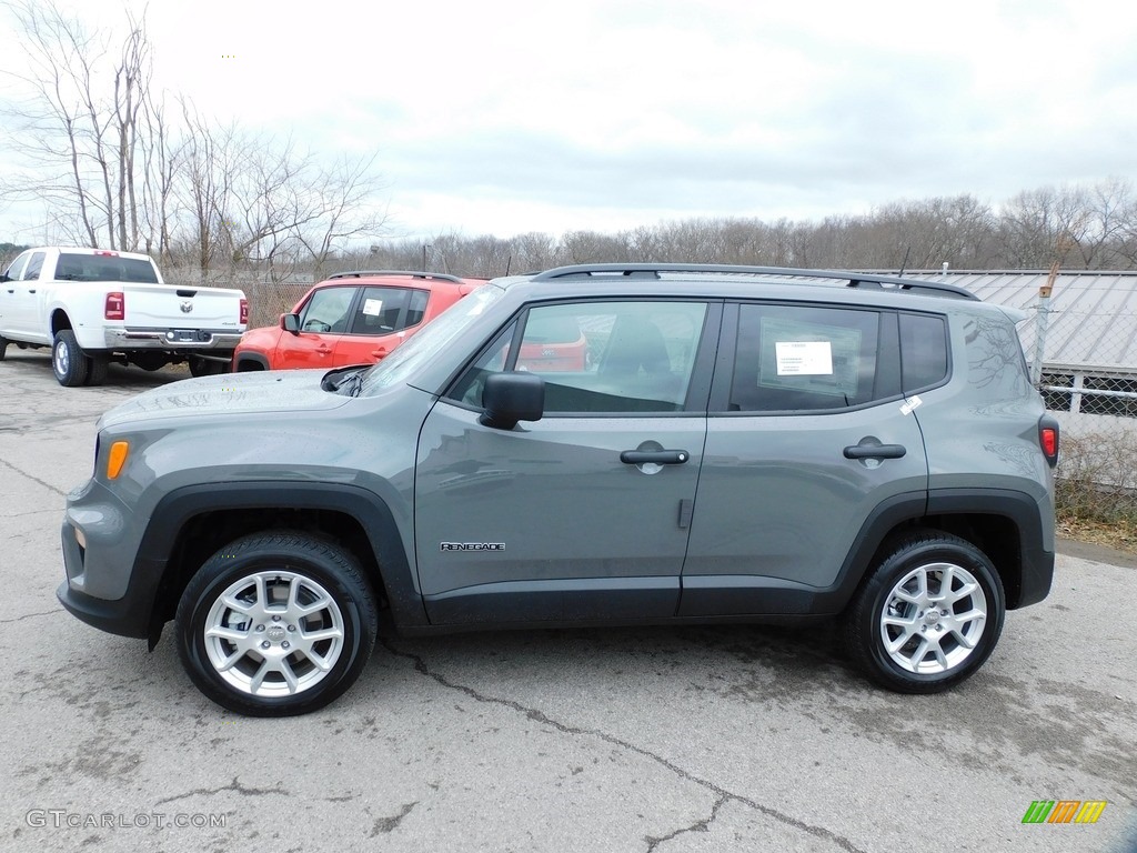 Sting-Gray 2021 Jeep Renegade Sport 4x4 Exterior Photo #140513407
