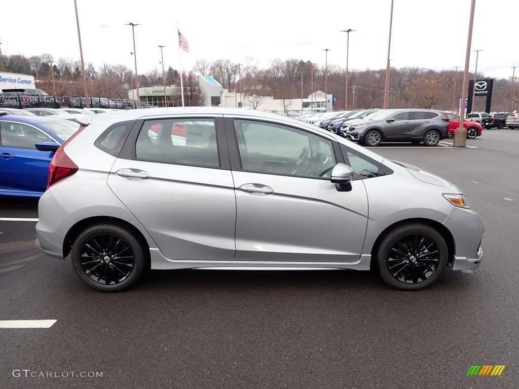 Lunar Silver Metallic 2020 Honda Fit Sport Exterior Photo #140513563