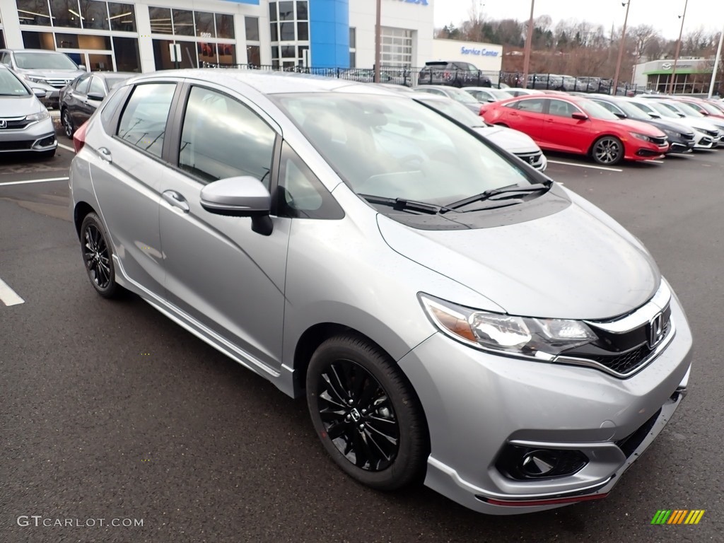 Lunar Silver Metallic 2020 Honda Fit Sport Exterior Photo #140513575