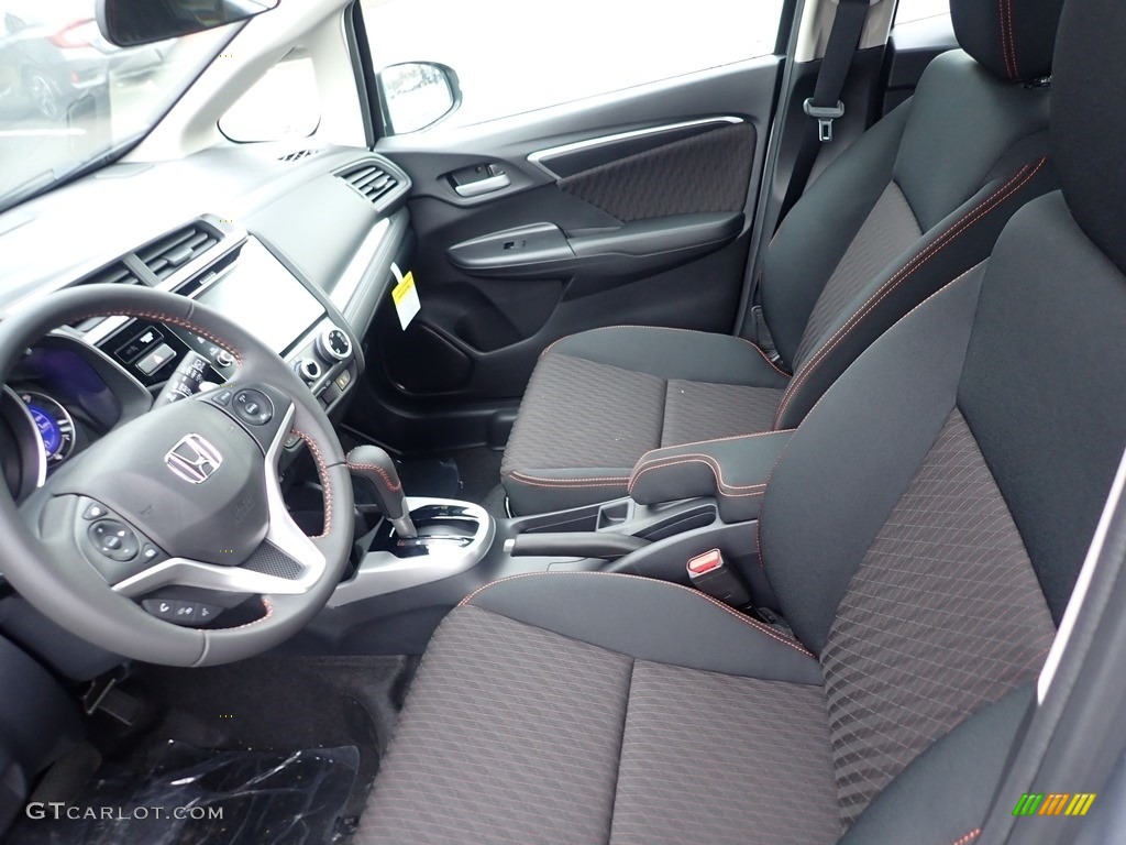 Black Interior 2020 Honda Fit Sport Photo #140513602