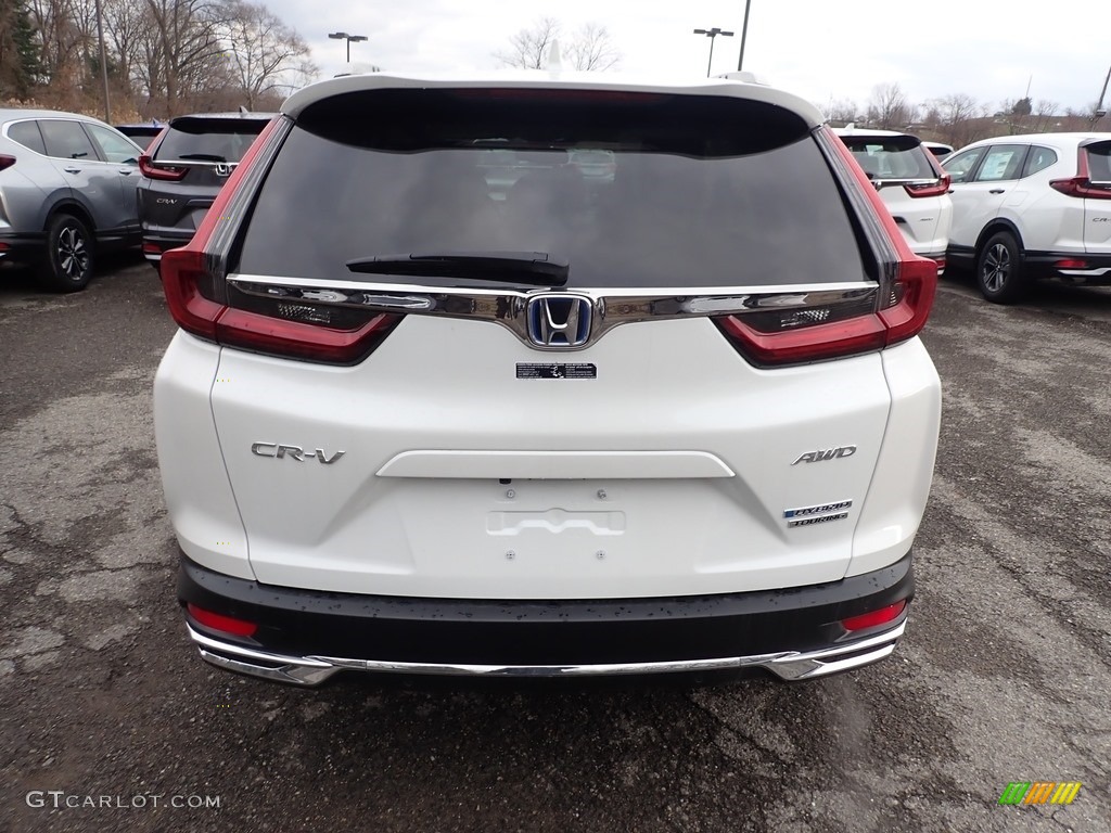 2020 CR-V Touring AWD Hybrid - Platinum White Pearl / Ivory photo #4