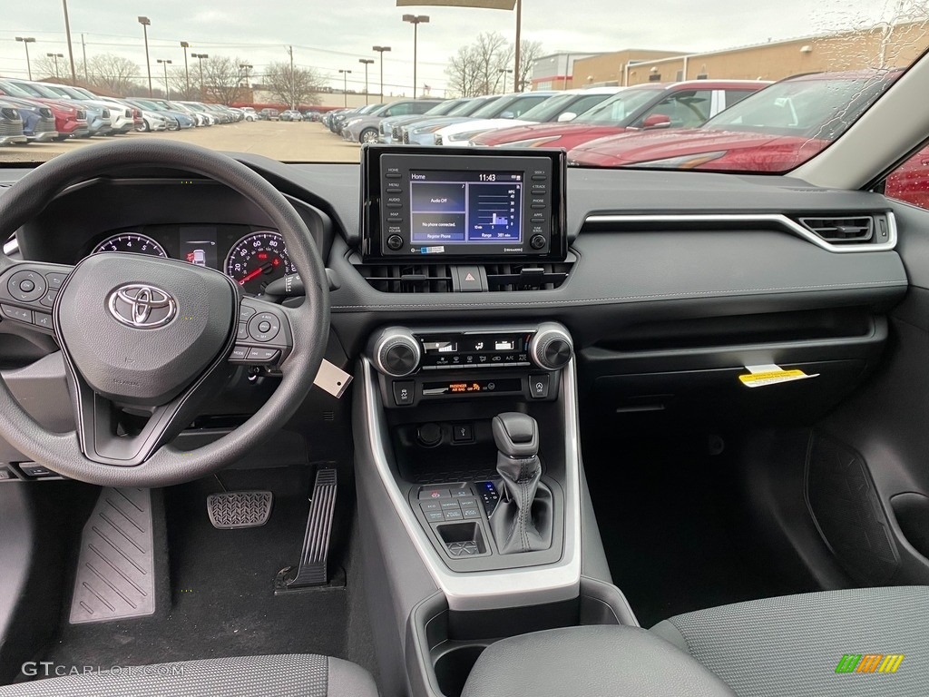 2021 RAV4 XLE AWD - Midnight Black Metallic / Black photo #2