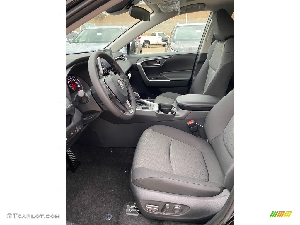 2021 RAV4 XLE AWD - Midnight Black Metallic / Black photo #3