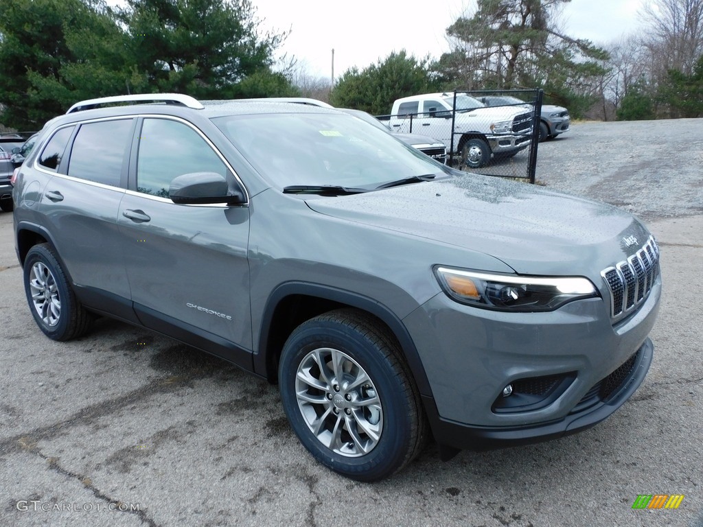Sting-Gray 2021 Jeep Cherokee Latitude Lux 4x4 Exterior Photo #140513852