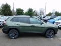 Olive Green Pearl 2021 Jeep Cherokee Latitude Lux 4x4 Exterior