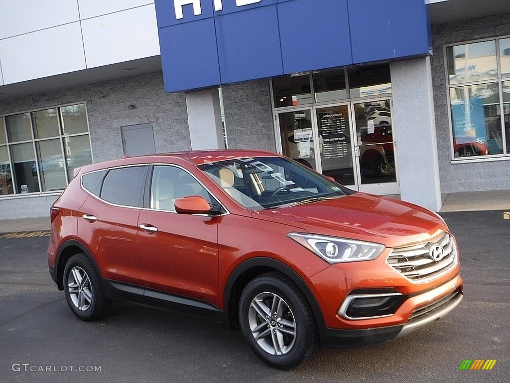 Canyon Copper Hyundai Santa Fe Sport