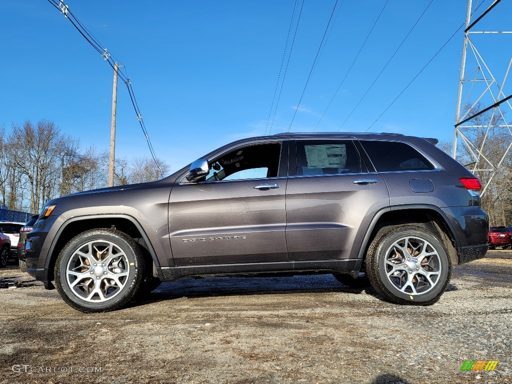 2021 Grand Cherokee Limited 4x4 - Granite Crystal Metallic / Black photo #3