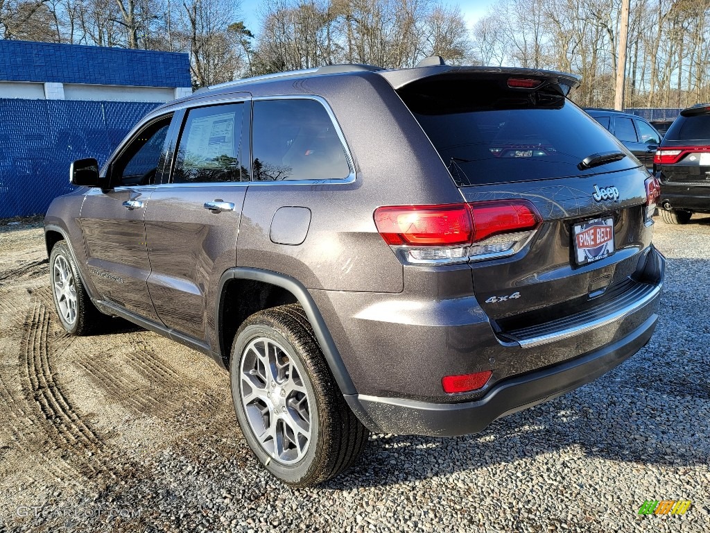 2021 Grand Cherokee Limited 4x4 - Granite Crystal Metallic / Black photo #4
