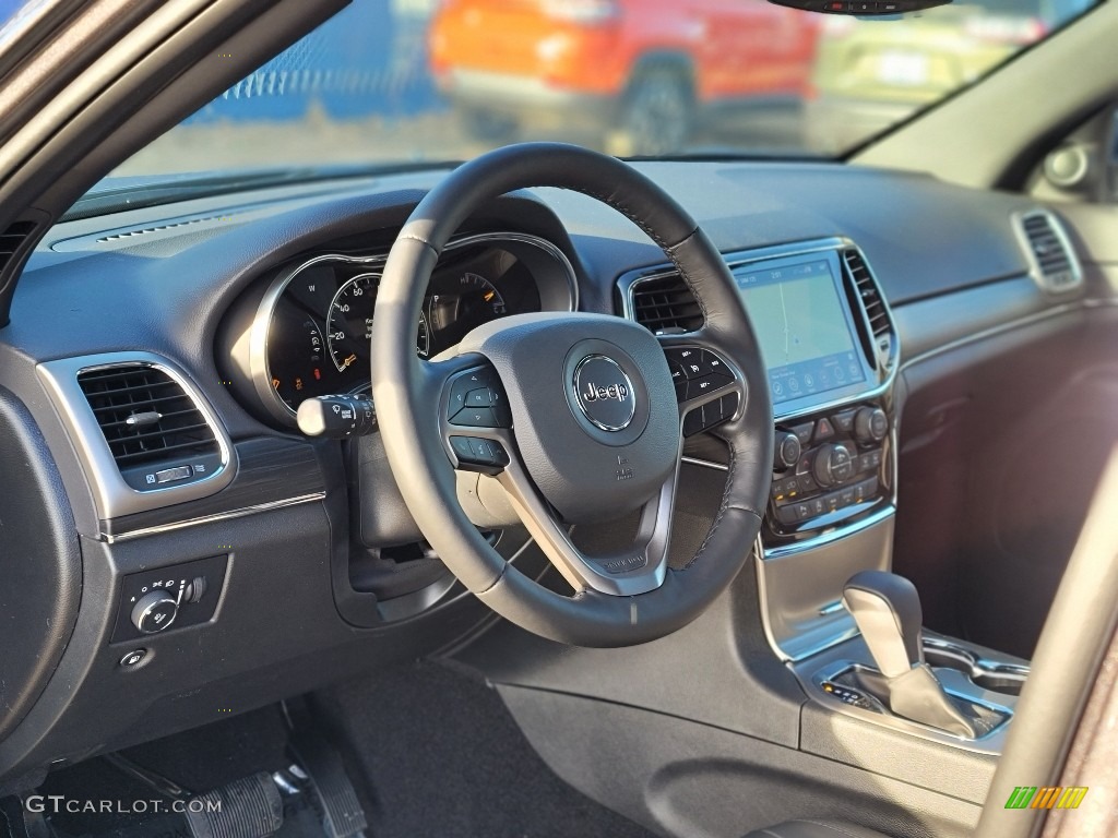 2021 Grand Cherokee Limited 4x4 - Granite Crystal Metallic / Black photo #8