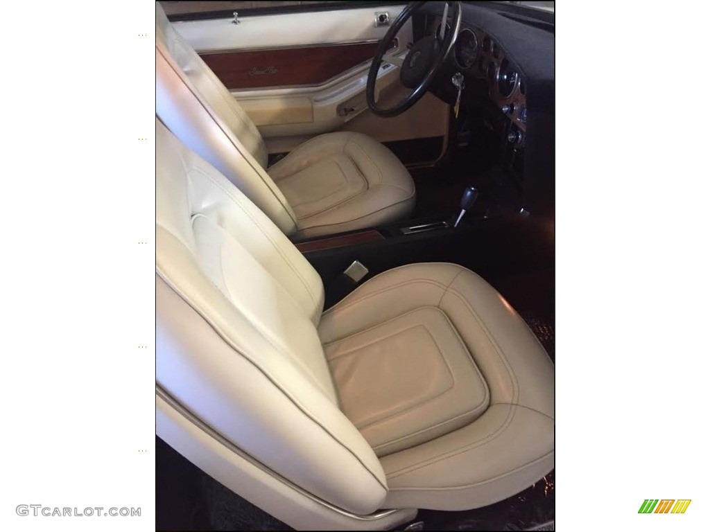 White Interior 1973 Pontiac Grand Prix Coupe Photo #140515510